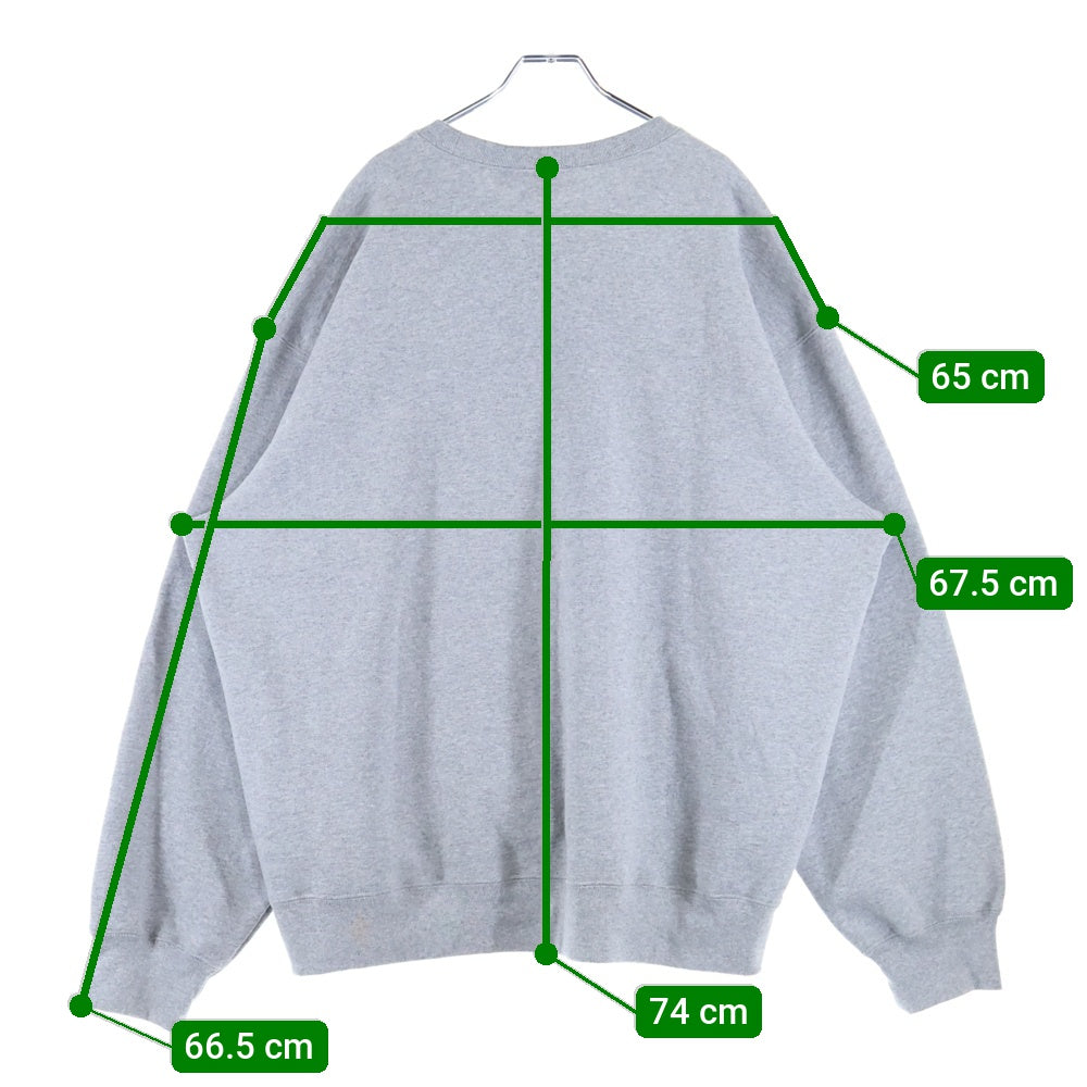 SUPREME(シュプリーム) 24SS Established Crewneck エスタブリッシュド クルーネック スウェット トレーナー グレー