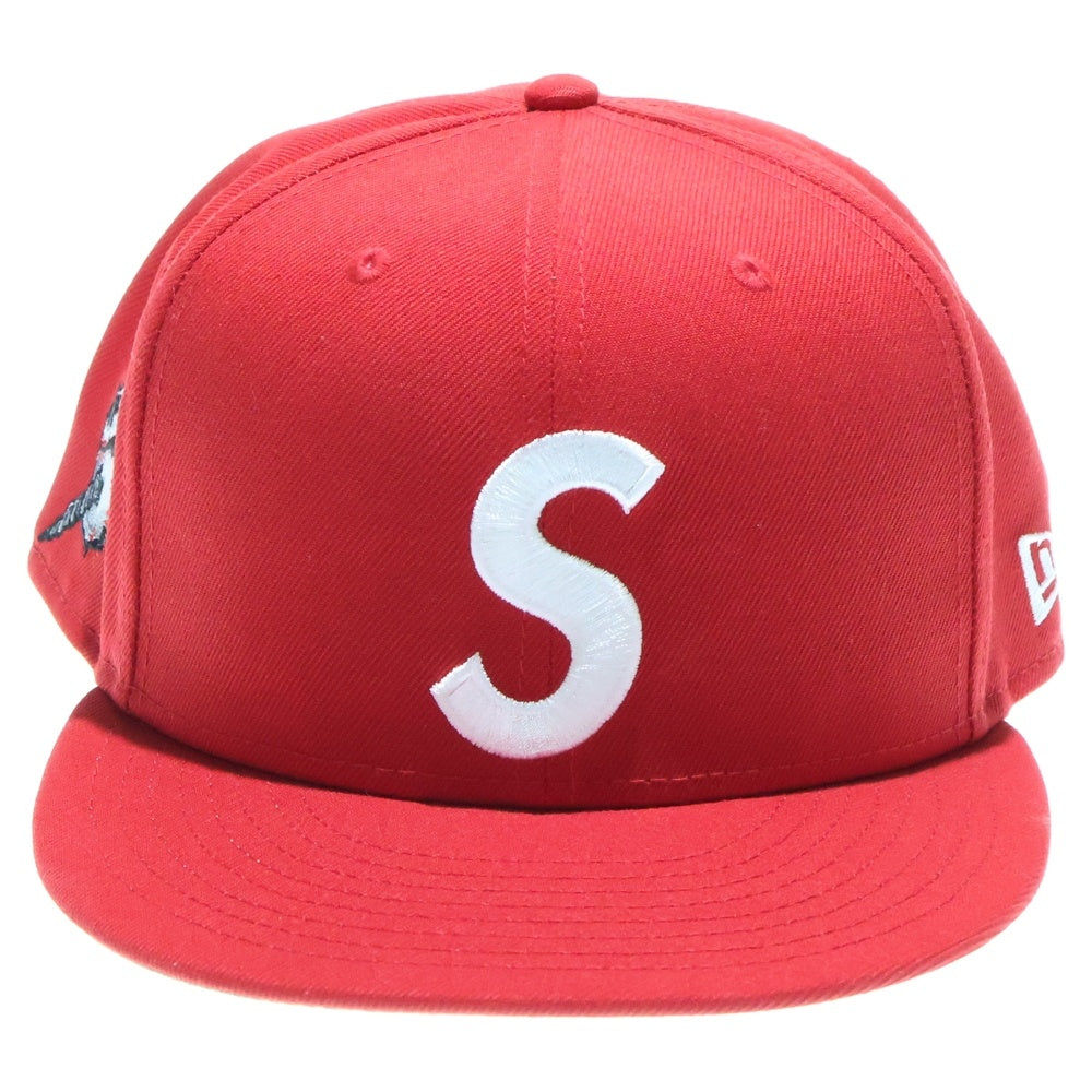 SUPREME(シュプリーム) 24AW Screw Ball S Logo スクリューボール エスロゴ キャップ 帽子 レッド