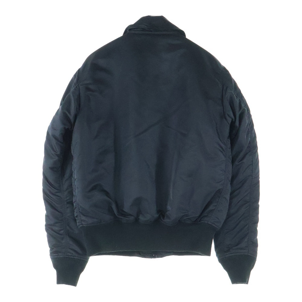 ALPHA INDUSTRIES(アルファ インダストリーズ) CWU-45 ワッペン フライトジャケット ブラック TA0216-001