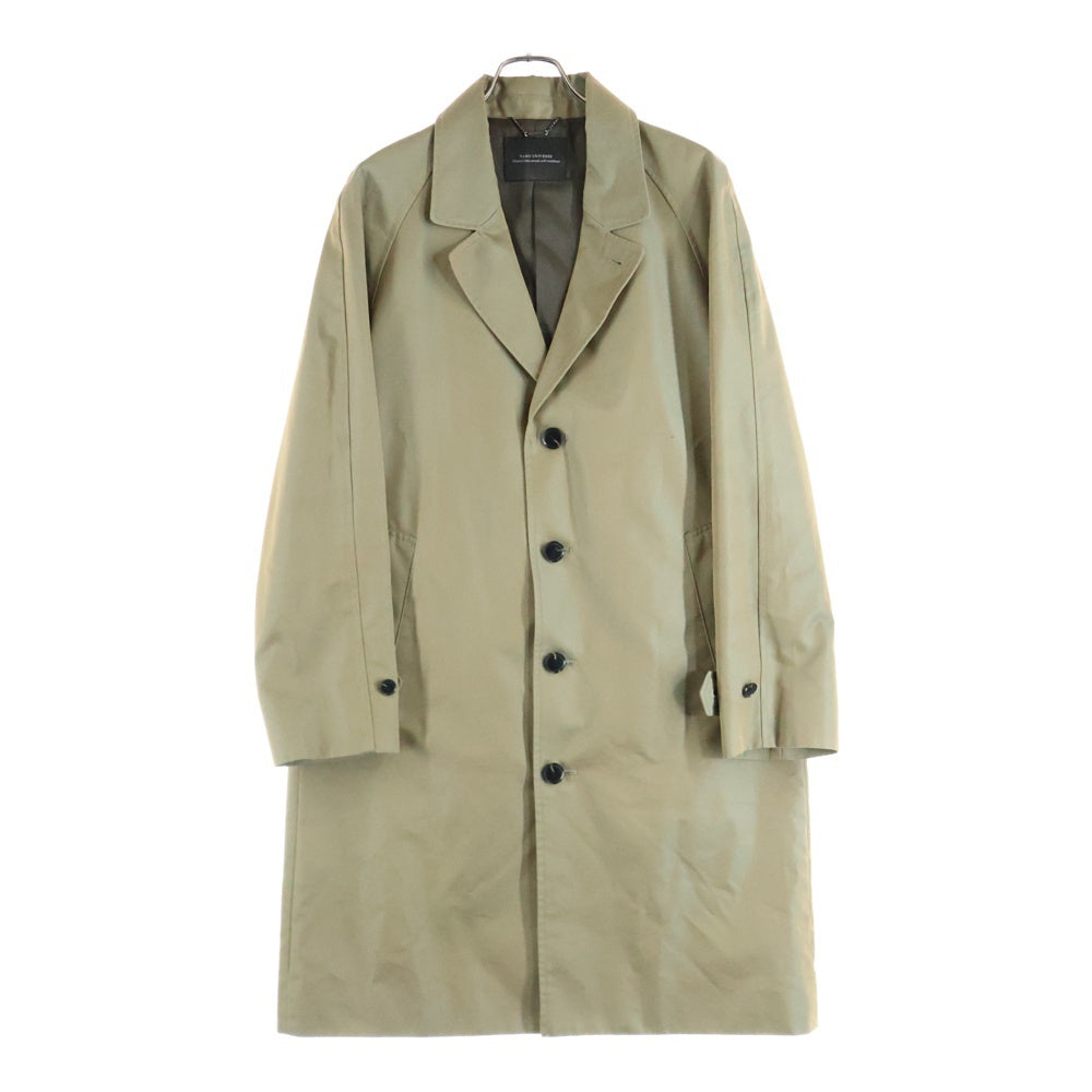 nano universe(ナノユニバース) イリディセント トレンチコート カーキ 668-0211007