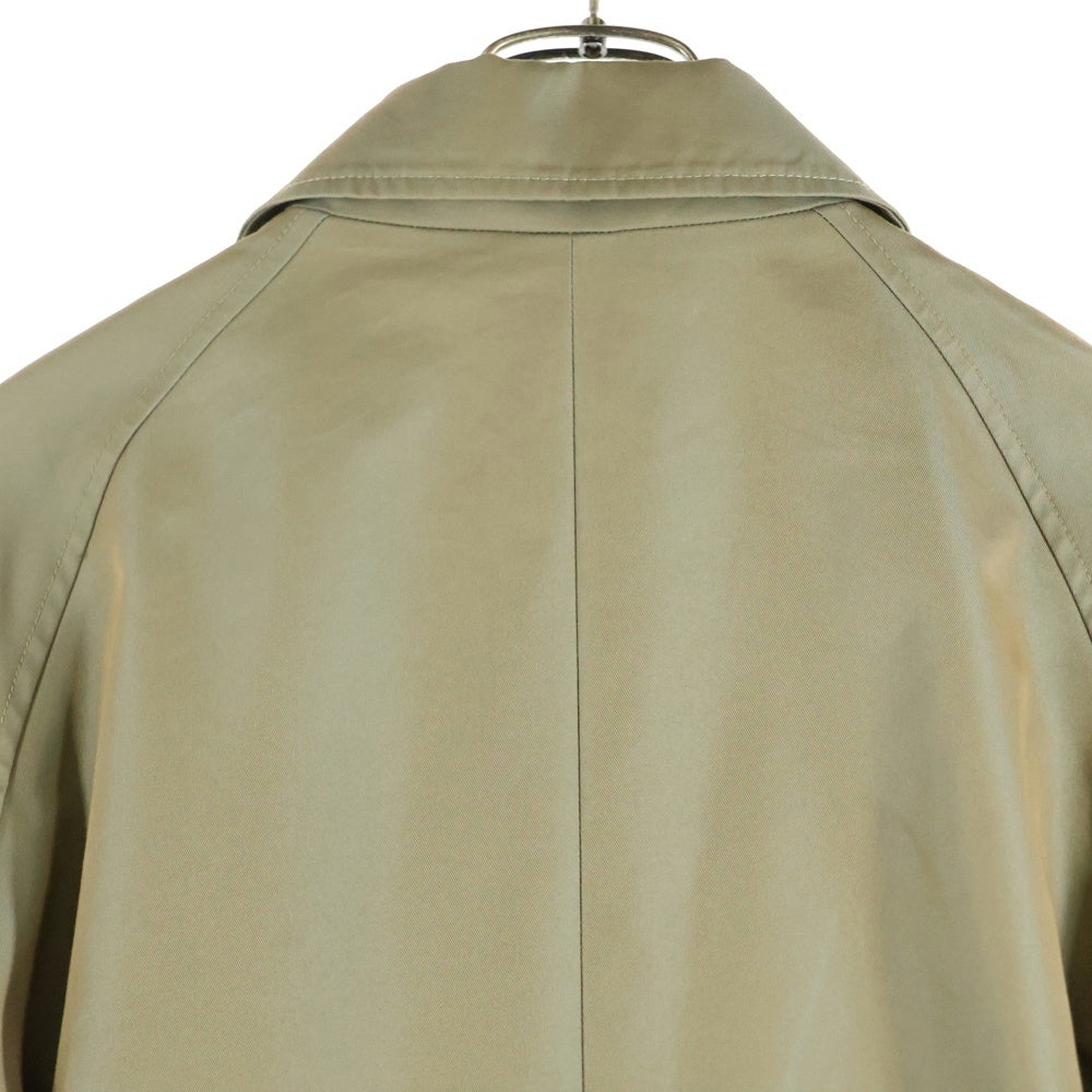 nano universe(ナノユニバース) イリディセント トレンチコート カーキ 668-0211007