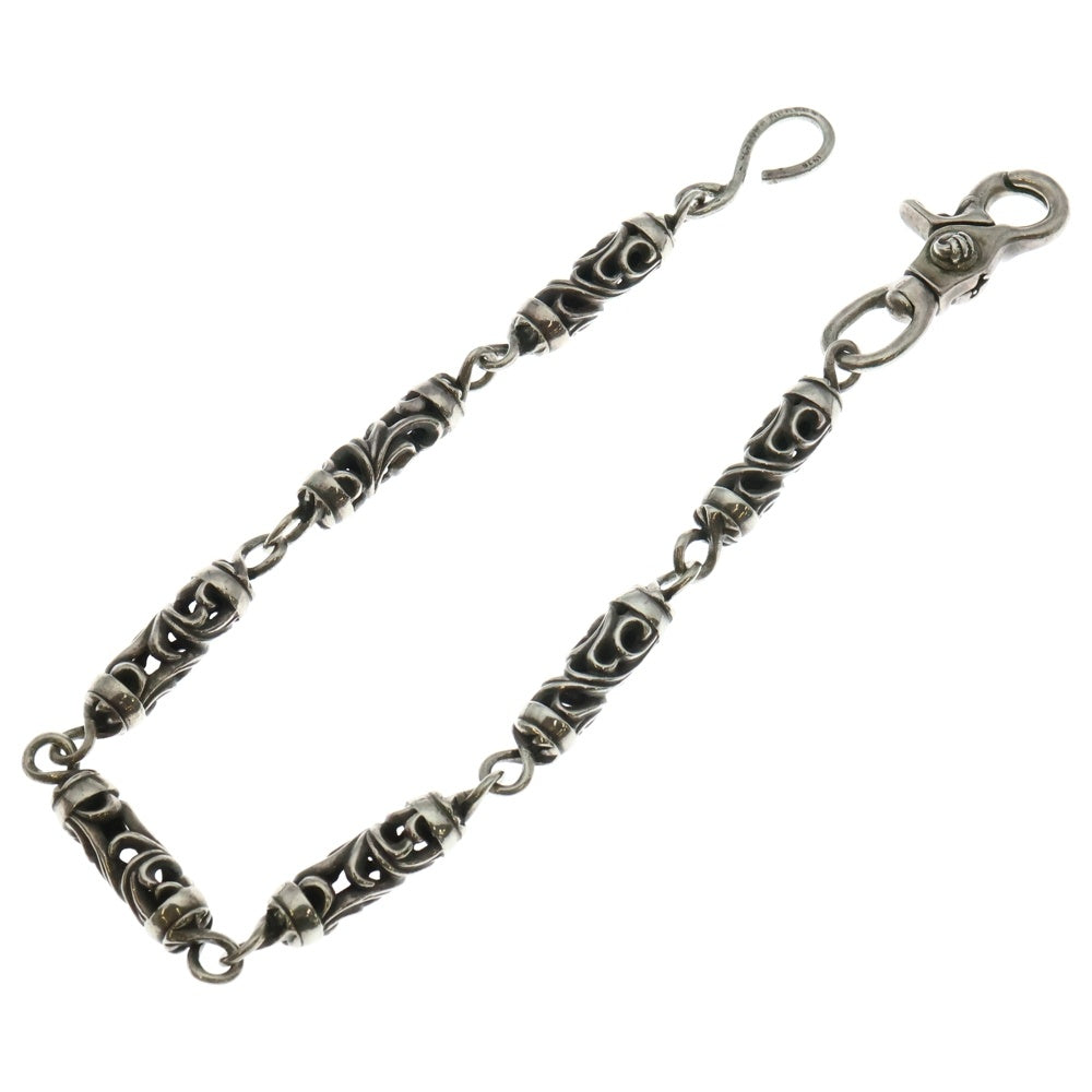 CHROME HEARTS(クロムハーツ) ROLLER SHORT-S 1クリップ 7LINK クロウ ショート ローラー ウォレットチェーン シルバー