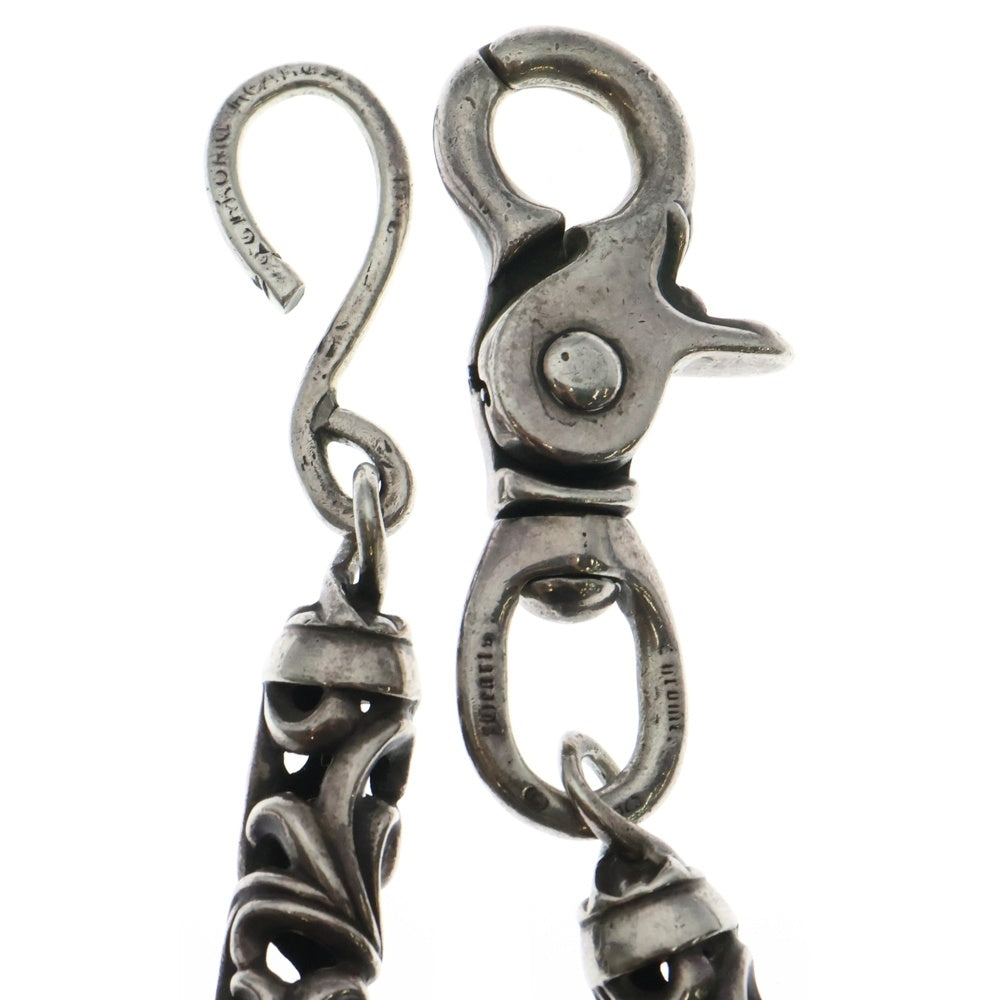 CHROME HEARTS(クロムハーツ) ROLLER SHORT-S 1クリップ 7LINK クロウ ショート ローラー ウォレットチェーン シルバー