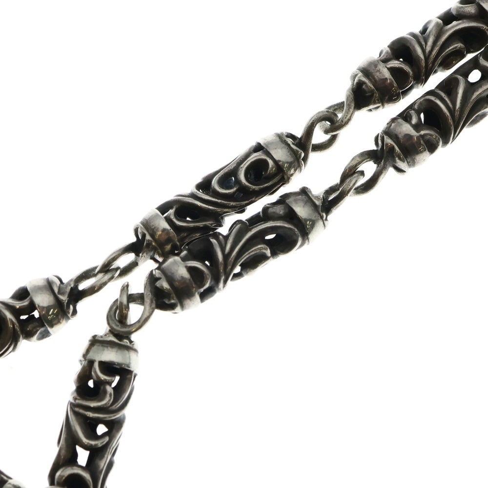 CHROME HEARTS(クロムハーツ) ROLLER SHORT-S 1クリップ 7LINK クロウ ショート ローラー ウォレットチェーン シルバー