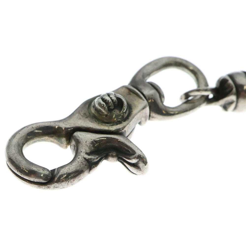 CHROME HEARTS(クロムハーツ) ROLLER SHORT-S 1クリップ 7LINK クロウ ショート ローラー ウォレットチェーン シルバー