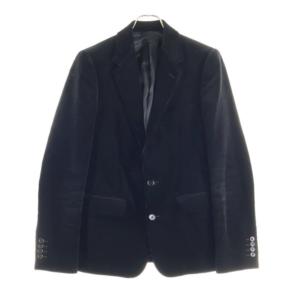 CELINE(セリーヌ) 20AW コーデュロイ 2B シングル テーラードジャケット ブラック 2V046032D