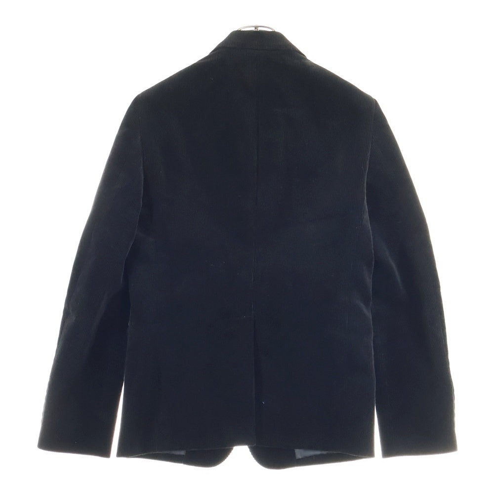 CELINE(セリーヌ) 20AW コーデュロイ 2B シングル テーラードジャケット ブラック 2V046032D