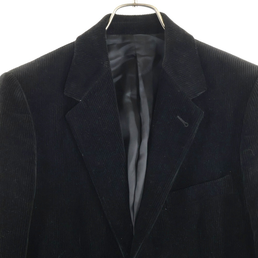 CELINE(セリーヌ) 20AW コーデュロイ 2B シングル テーラードジャケット ブラック 2V046032D