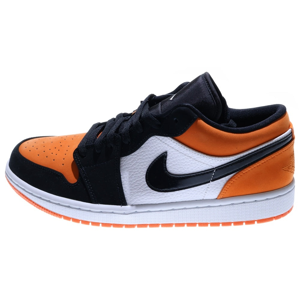 NIKE(ナイキ) AIR JORDAN 1 LOW SHATTERED BACKBOARD エアジョーダン1 シャッタード バックボード ローカットスニーカー ブラック/オレンジ US10.5/28.5cm 553558-128