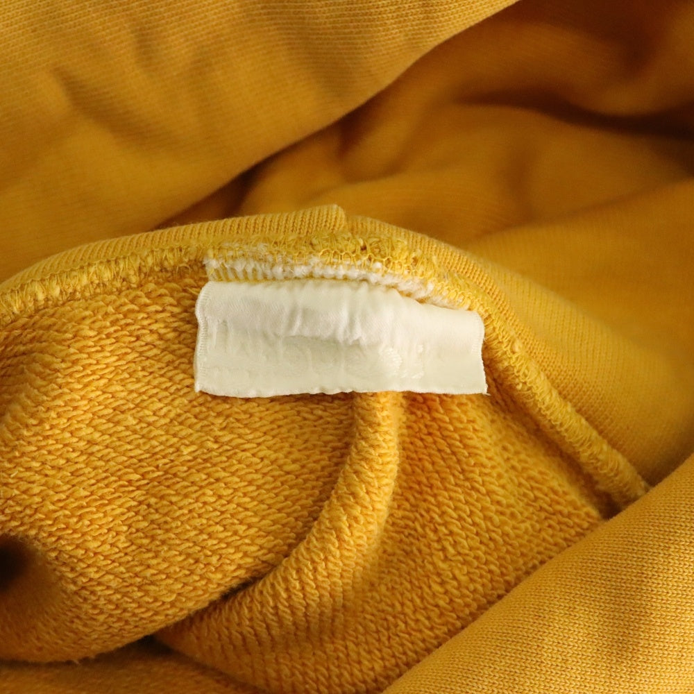 HYSTERIC GLAMOUR(ヒステリックグラマー) ガールロゴプリント スウェット プルオーバーパーカー イエロー 2CF-4515