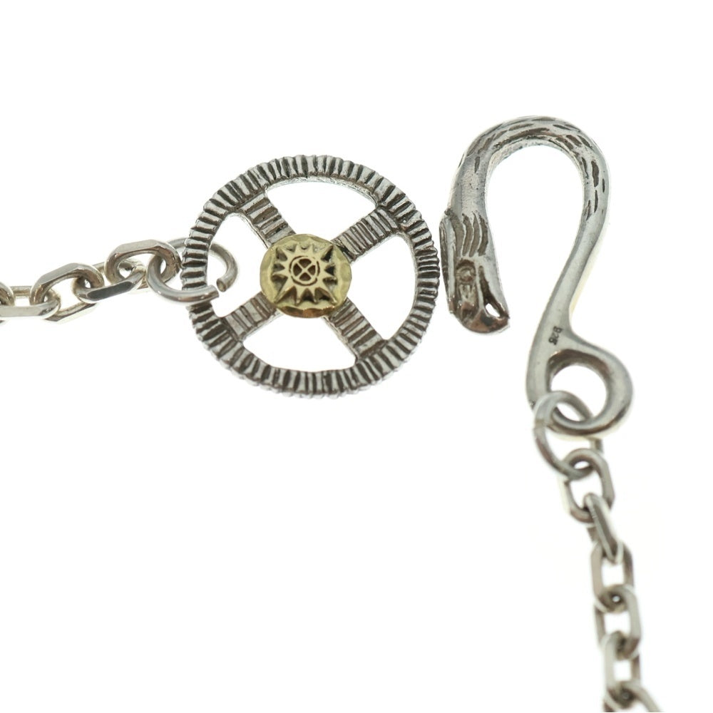 REDMAN(レッドマン) イーグルフック ホイールチェーンネックレス シルバー/ゴールド