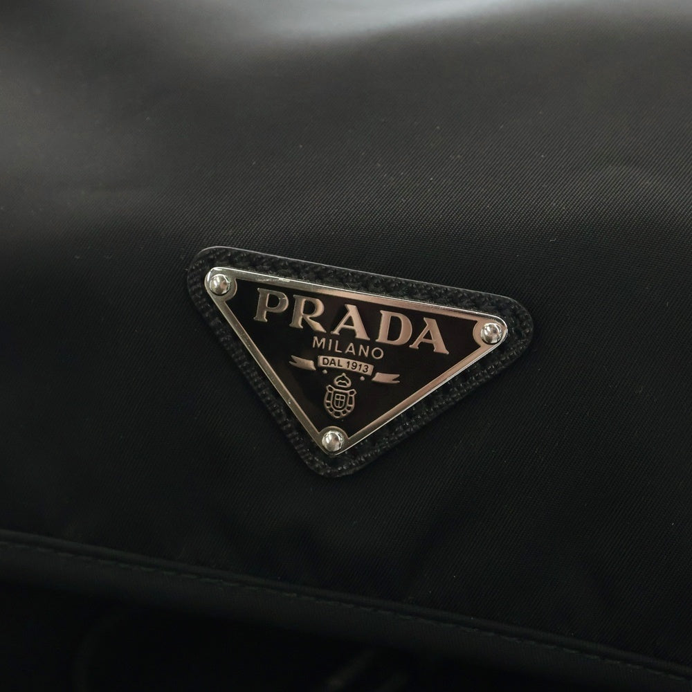 PRADA(プラダ) RE-NYLON リナイロン サフィアーノレザー バックパック リュックサック ブラック 2VZ135