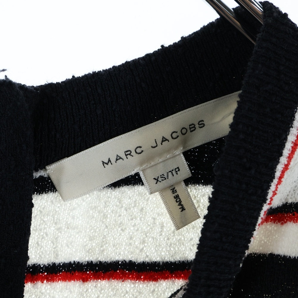 MARC JACOBS(マークジェイコブス) バックジップ パイル 半袖Tシャツ カットソー マルチカラー レディース