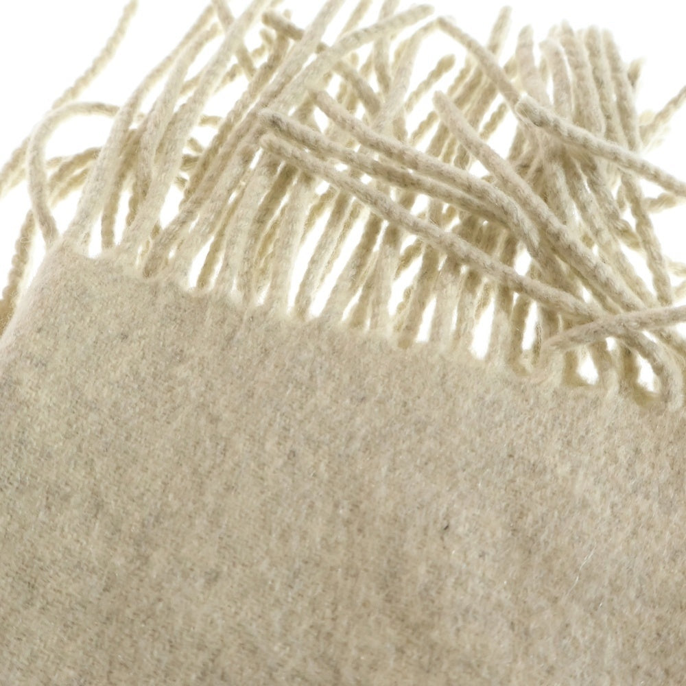 NO BRAND(ノーブランド) CAROLINE CHARLES(キャロライン チャールズ)マフラー ストール ベージュ/グレー