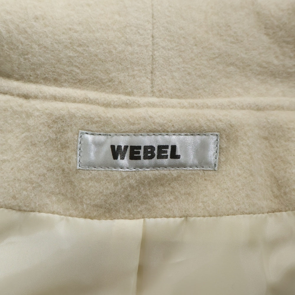 NO BRAND(ノーブランド) WEBEL(ウェーベル) ロングコート ホワイト レディース 4504000