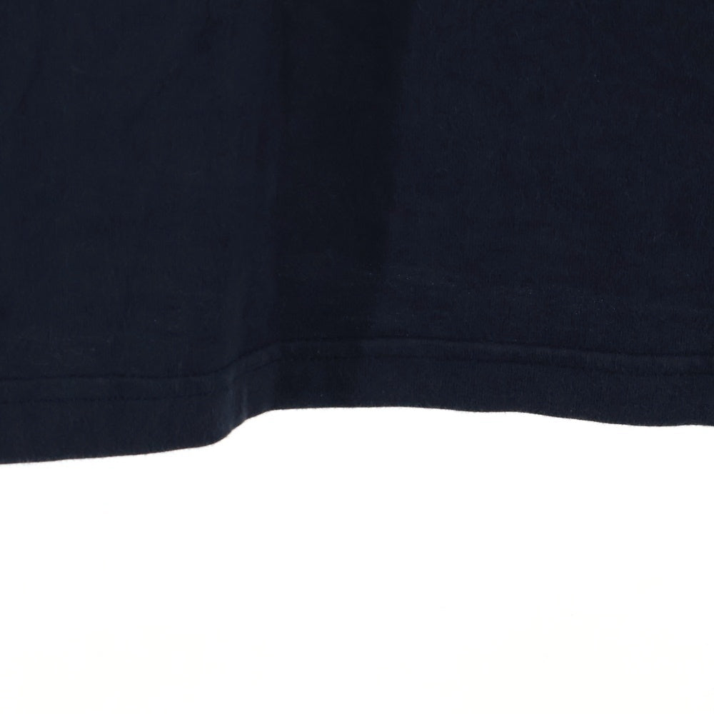 SUPREME(シュプリーム) Small Box Logo Tee スモール ボックス ロゴ クルーネック コットン 長袖Tシャツ カットソー ネイビー