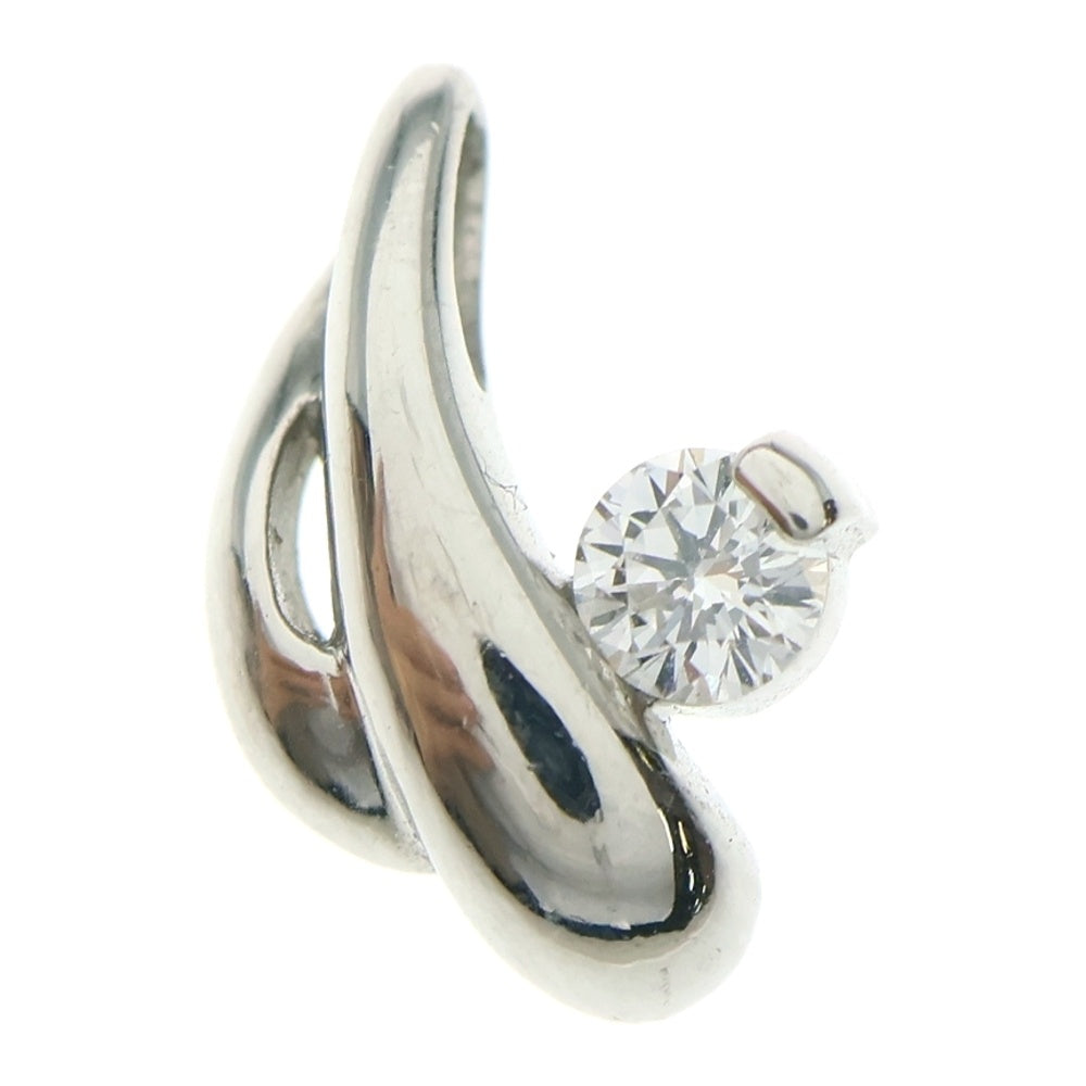 NO BRAND(ノーブランド) PT900 ダイヤモンドトップ シルバー 2.63g