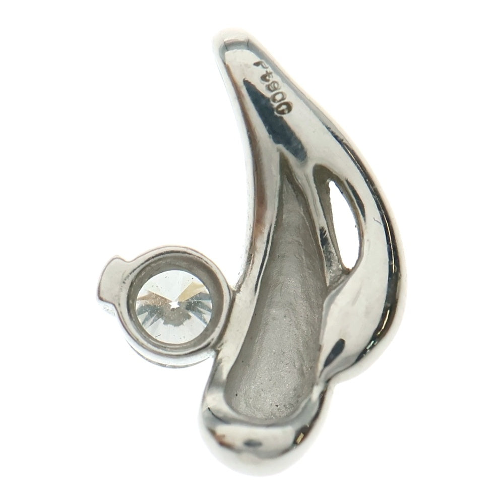 NO BRAND(ノーブランド) PT900 ダイヤモンドトップ シルバー 2.63g