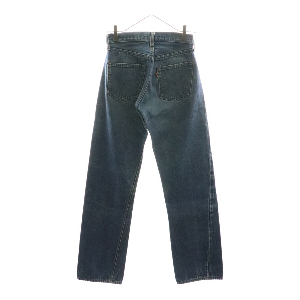 Levi's(リーバイス) 70S VINTAGE 501 66後期 ボタン裏6 スモールe チェーンステッチ 赤耳 ボタンフライ ヴィンテージ デニムパンツ レディース インディゴ