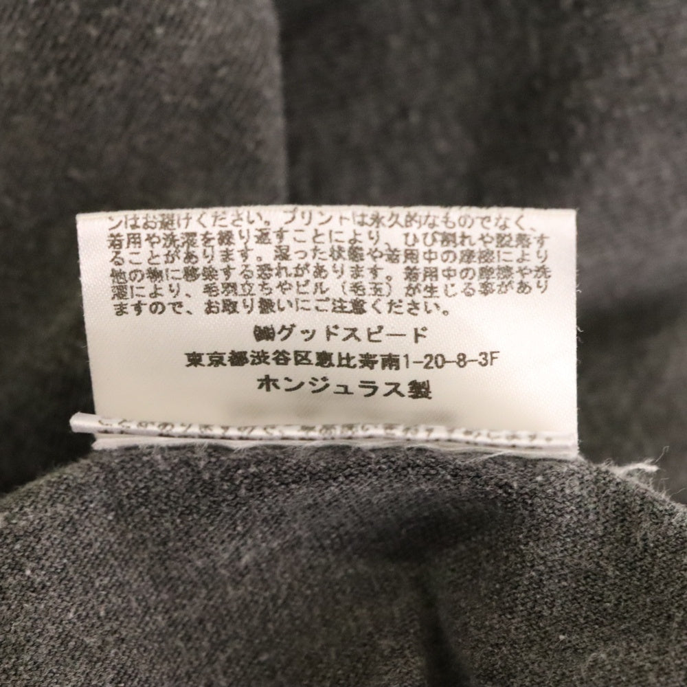 GOOD ROCK SPEED(グッド ロック スピード) GOD SAVE THE QUEEN ゴッド セイブ ザ クイーン プリント半袖Tシャツ カットソー グレー レディース