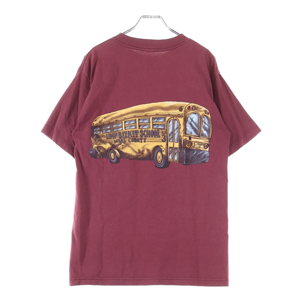 VINTAGE(ヴィンテージ) 90S VINTAGE LIMP BIZKIT リンプ ビズキット ヴィンテージ プリント半袖Tシャツ カットソー レッド