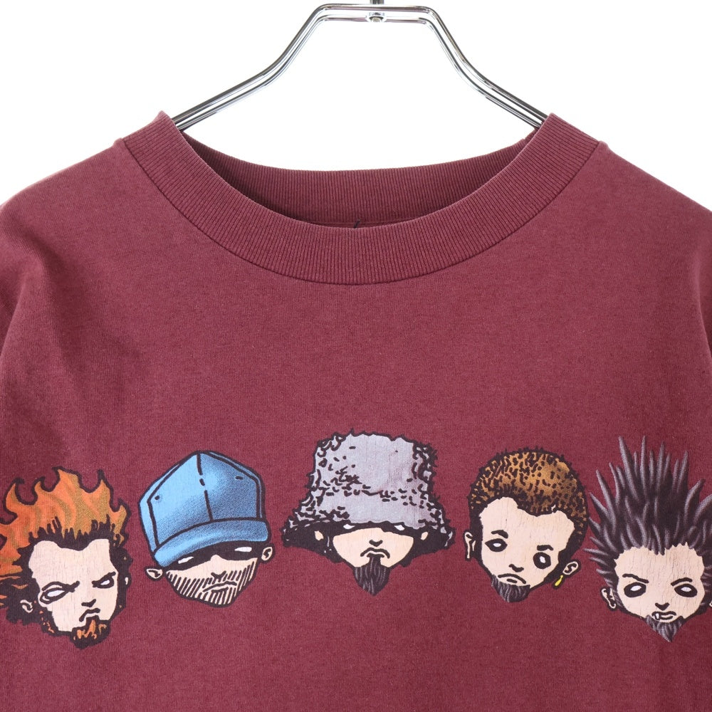 VINTAGE(ヴィンテージ) 90S VINTAGE LIMP BIZKIT リンプ ビズキット ヴィンテージ プリント半袖Tシャツ カットソー レッド