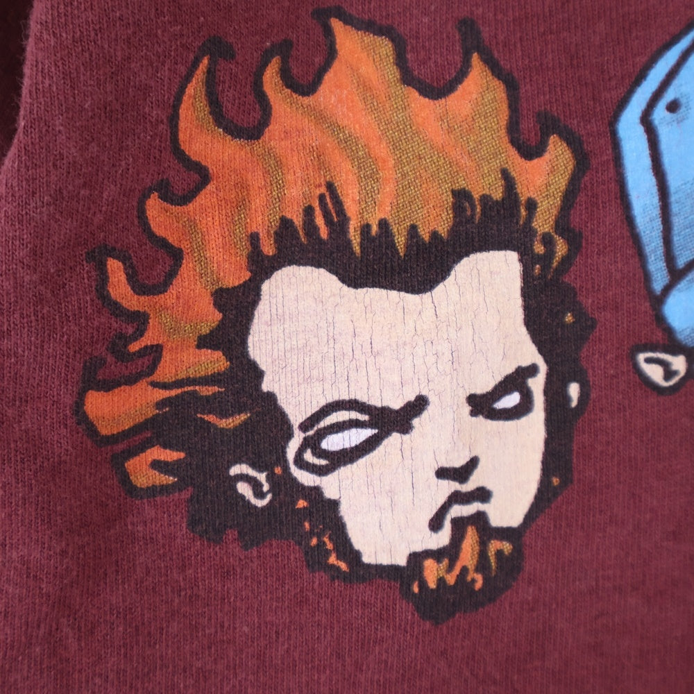 VINTAGE(ヴィンテージ) 90S VINTAGE LIMP BIZKIT リンプ ビズキット ヴィンテージ プリント半袖Tシャツ カットソー レッド