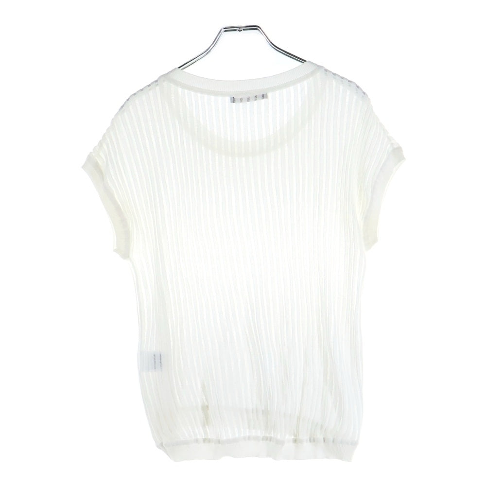 BARNYARDSTORM(バーンヤードストーム) ノースリーブ ニットベスト ホワイト レディース BM425606NM