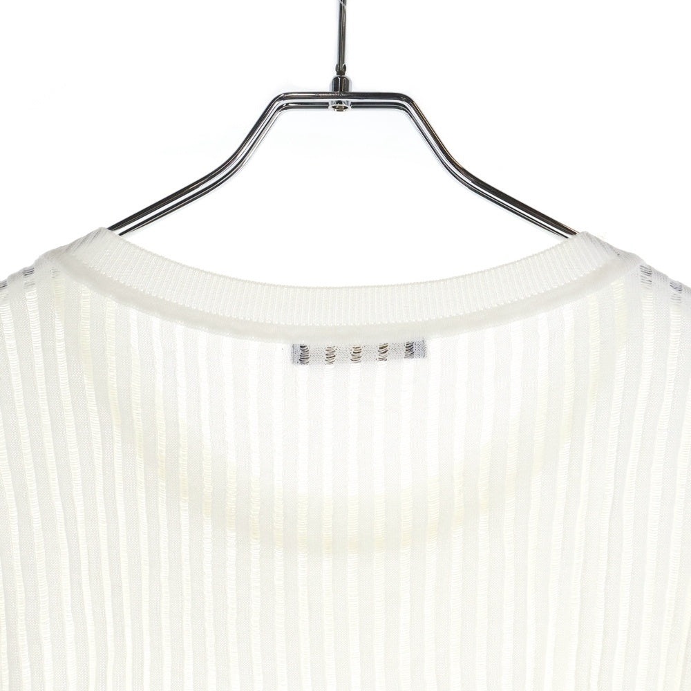 BARNYARDSTORM(バーンヤードストーム) ノースリーブ ニットベスト ホワイト レディース BM425606NM