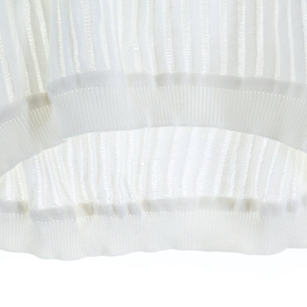 BARNYARDSTORM(バーンヤードストーム) ノースリーブ ニットベスト ホワイト レディース BM425606NM