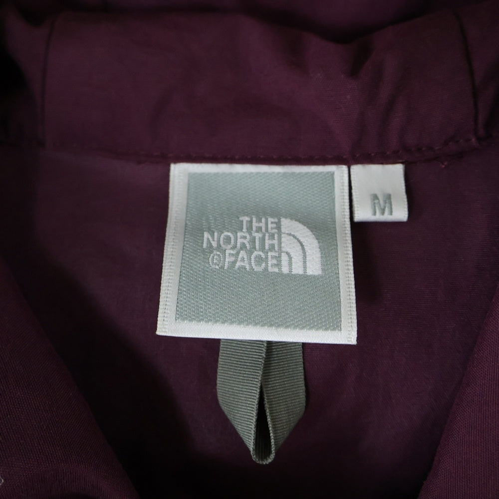 THE NORTH FACE(ザノースフェイス) COMPACT JACKET ダブルポケット フーデッド ジップアップ ナイロン コンパクトジャケット レディース ワインレッド NPW 11410