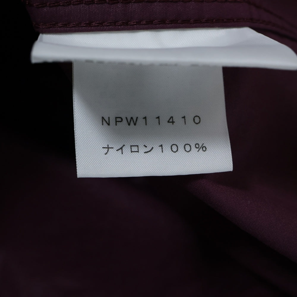 THE NORTH FACE(ザノースフェイス) COMPACT JACKET ダブルポケット フーデッド ジップアップ ナイロン コンパクトジャケット レディース ワインレッド NPW 11410