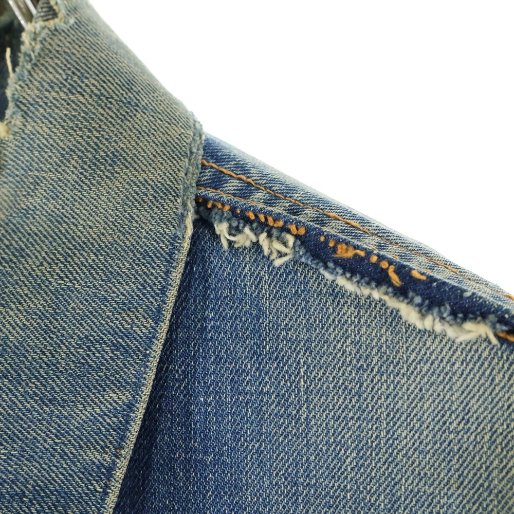 Levi's(リーバイス) 60S VINTAGE 557 3rd ボタン裏O BIG E 均等V サード ヴィンテージ デニムトラッカージャケット インディゴ
