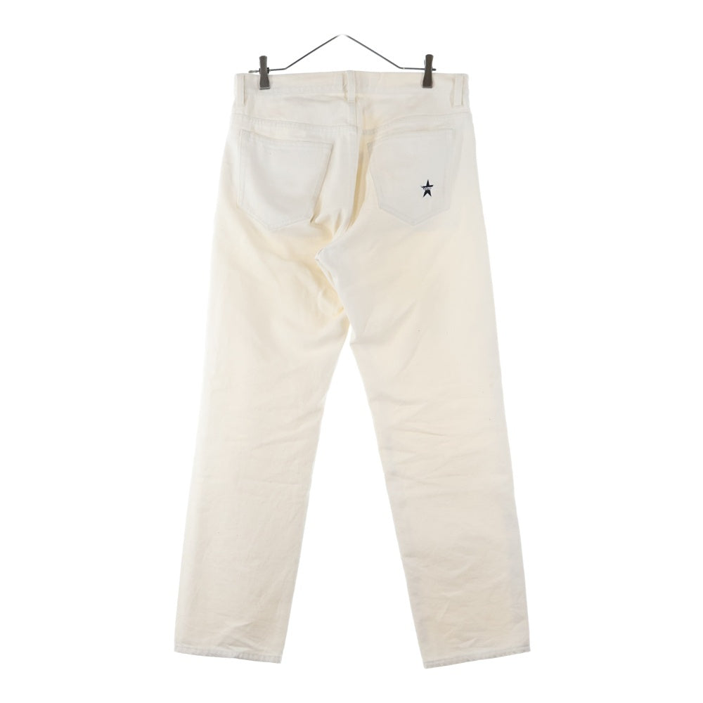 SUPREME(シュプリーム) 22AW Regular Jean バックポケットスターロゴ レギュラージーン ボタンフライデニムパンツ アイボリー