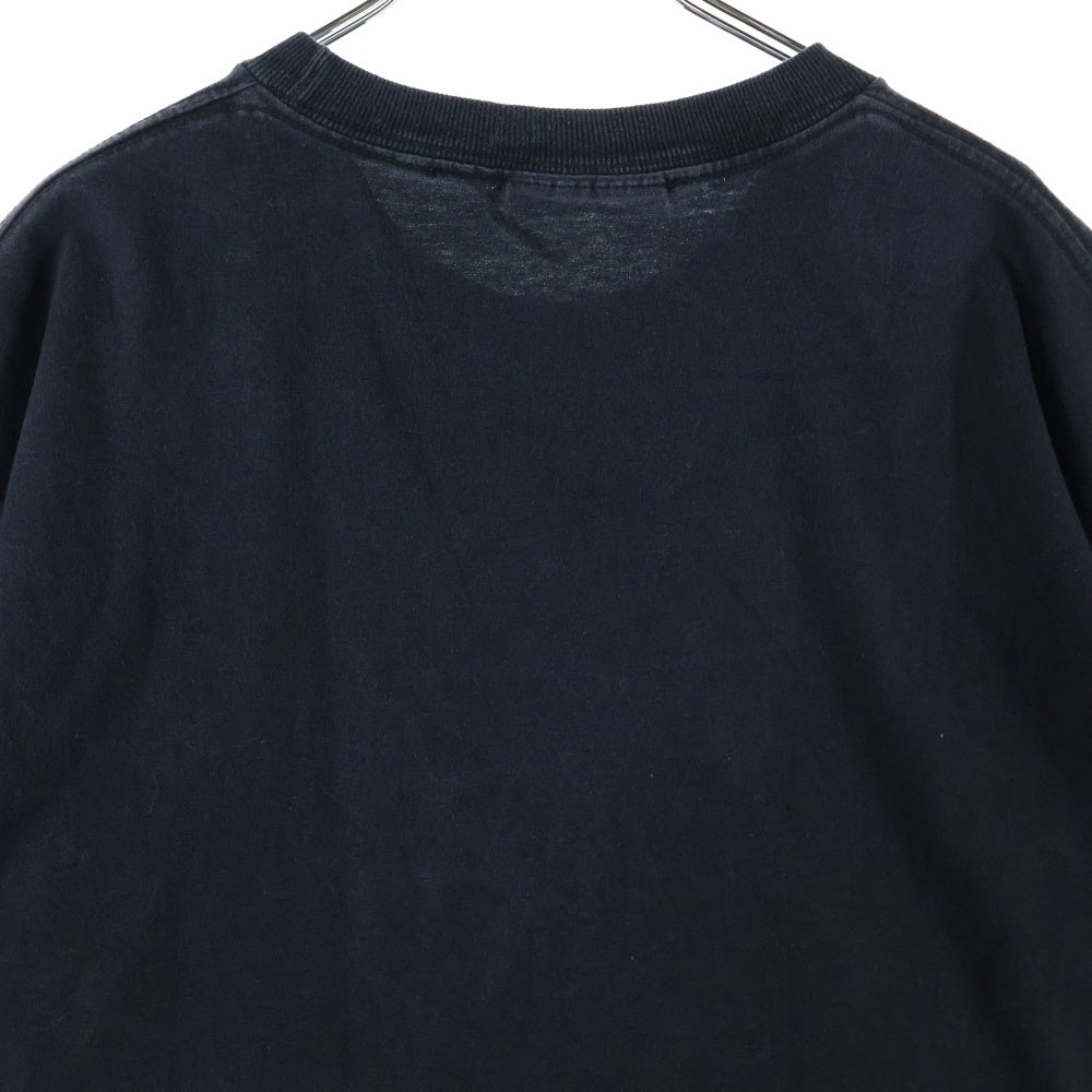 VINTAGE(ヴィンテージ) 90S VINTAGE HOOK-UPS DEVIN TEE ヴィンテージ フックアップス デビン フロントプリントTシャツ 半袖クルーネックカットソー ブラック