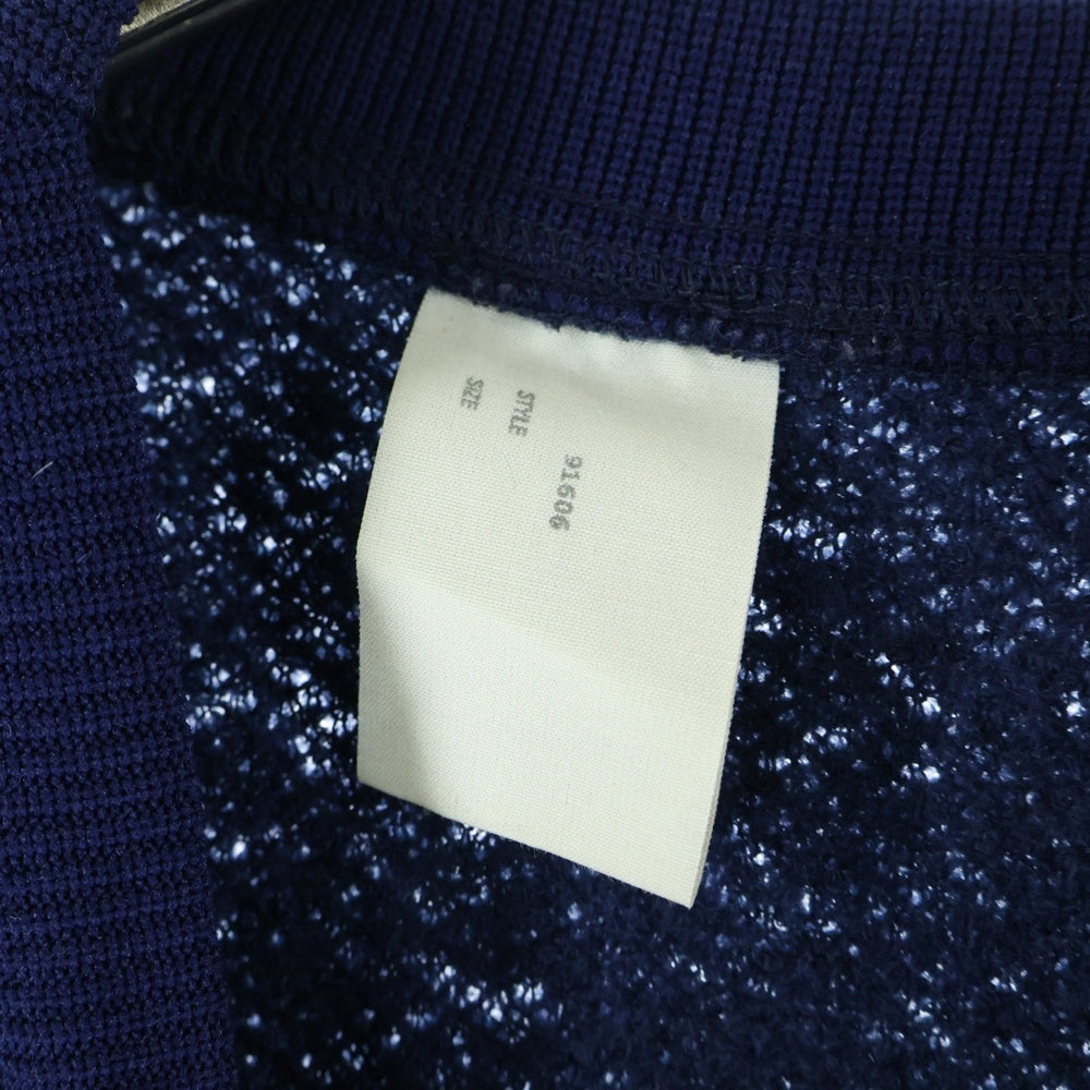 N.HOOLYWOOD(エヌハリウッド) 16AW OVERSIZED SWEATER オーバーサイズ クルーネック ニット セーター ブルー 162-KT01