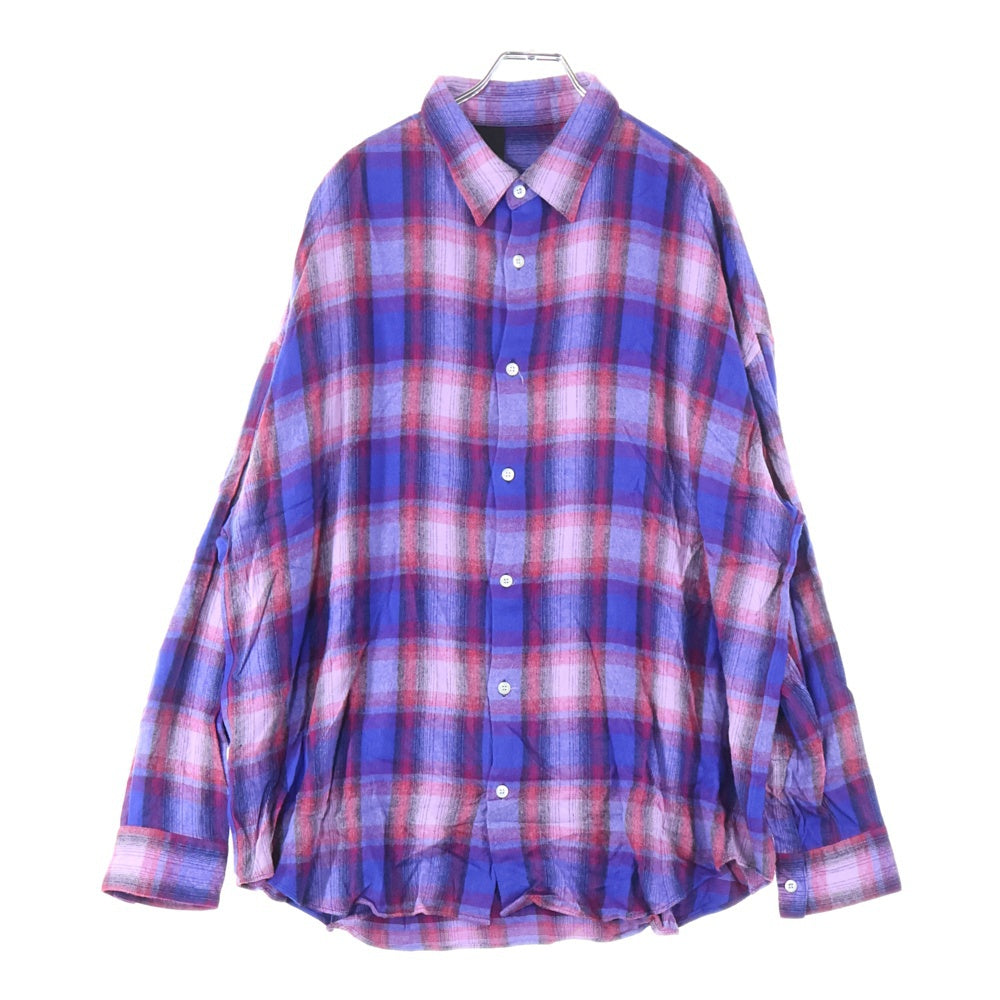 N.HOOLYWOOD(エヌハリウッド) CHECKED SHIRT 7B チェック柄 長袖シャツ マルチ 292-SH07-001