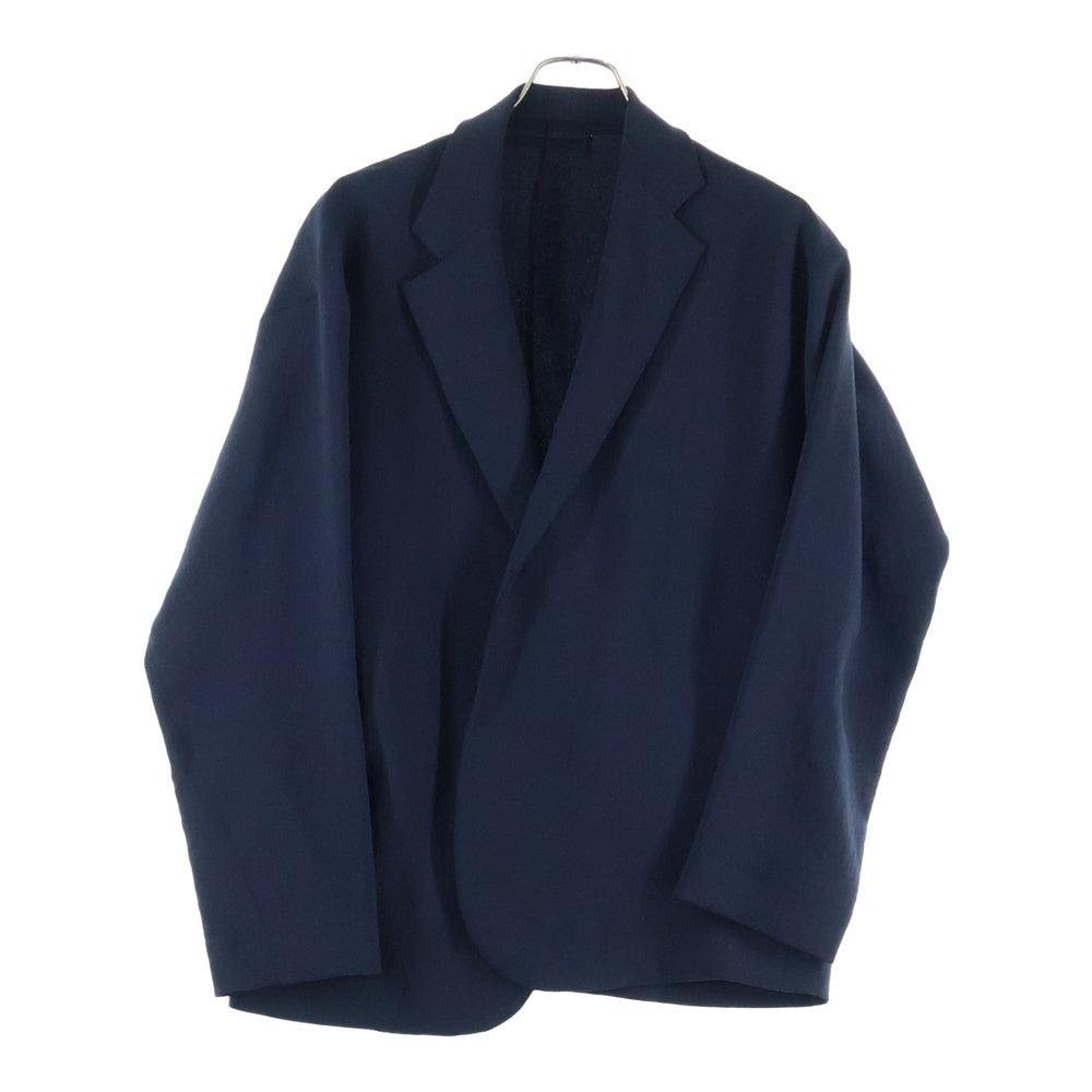 UNITED ARROWS & SONS(ユナイテッドアローズ アンド サンズ) 19AW DAISUKE OBANA PE BUTTONLES JACKET ダイスケ オバナ ボタンレス テーラードジャケット ブラック 5522-299-0220