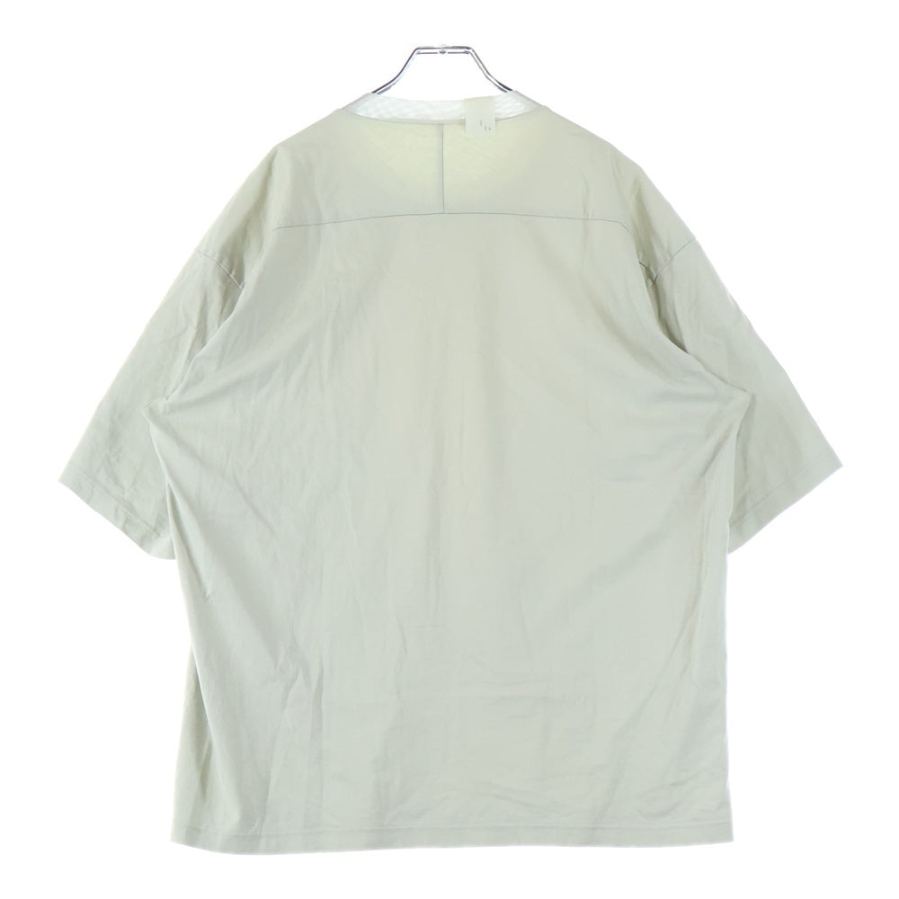 N.HOOLYWOOD(エヌハリウッド) RANDOM TUCKED CREW NECK T-SHIRT ランダム タック クルーネック 半袖Tシャツ グリーン 1201-CS20-020