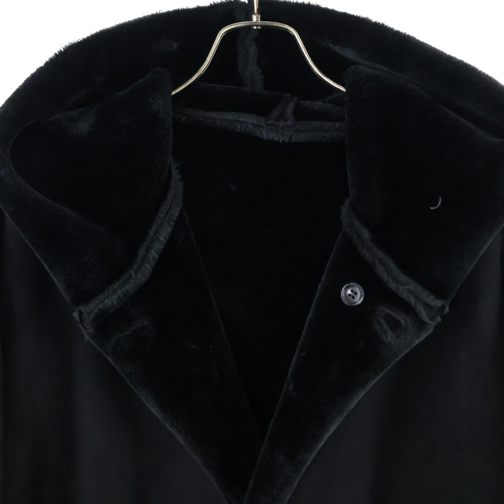 N.HOOLYWOOD(エヌハリウッド) RIVERSIBLE HOODED COAT リバーシブル ポリエステル フーデッド コート ブラック 2222-C006-008