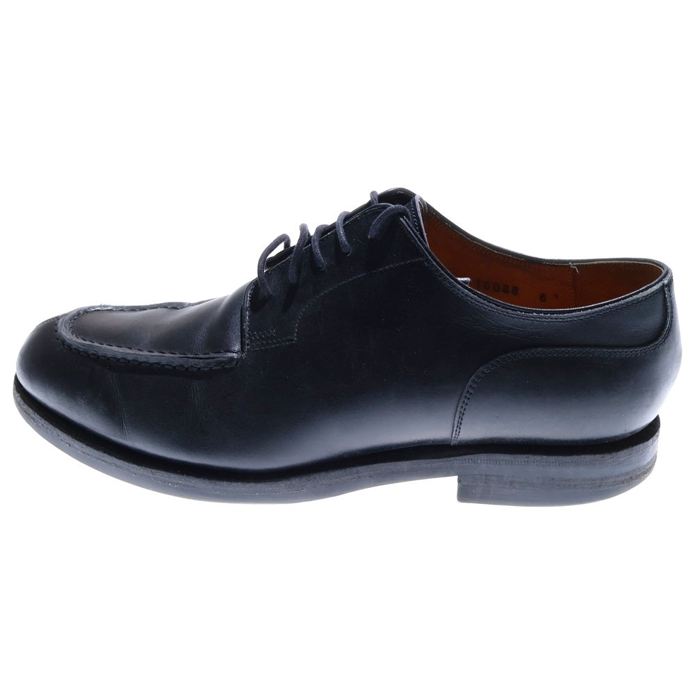 D&G(ディーアンドジー) 98490 16088 レザー ウイングチップ レースアップ ブーツ レディース ブラック