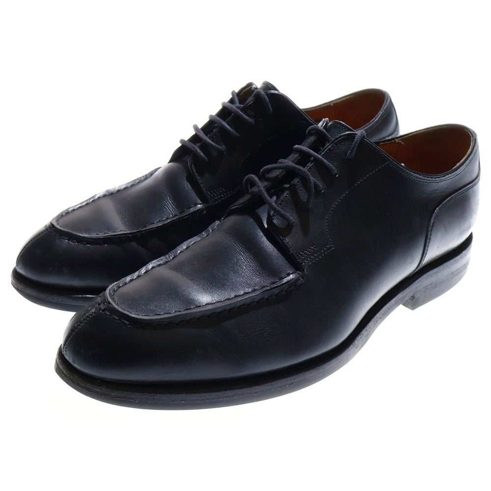 D&G(ディーアンドジー) 98490 16088 レザー ウイングチップ レースアップ ブーツ レディース ブラック