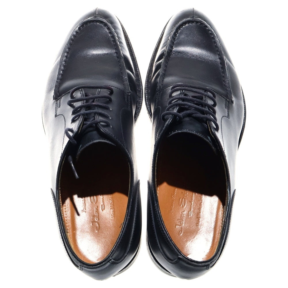 D&G(ディーアンドジー) 98490 16088 レザー ウイングチップ レースアップ ブーツ レディース ブラック