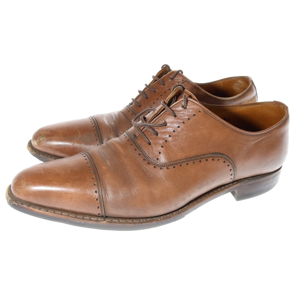 SCOTCH GRAIN(スコッチグレイン) レザー ストレートチップ レースアップ ブーツ レディース ブラウン 756