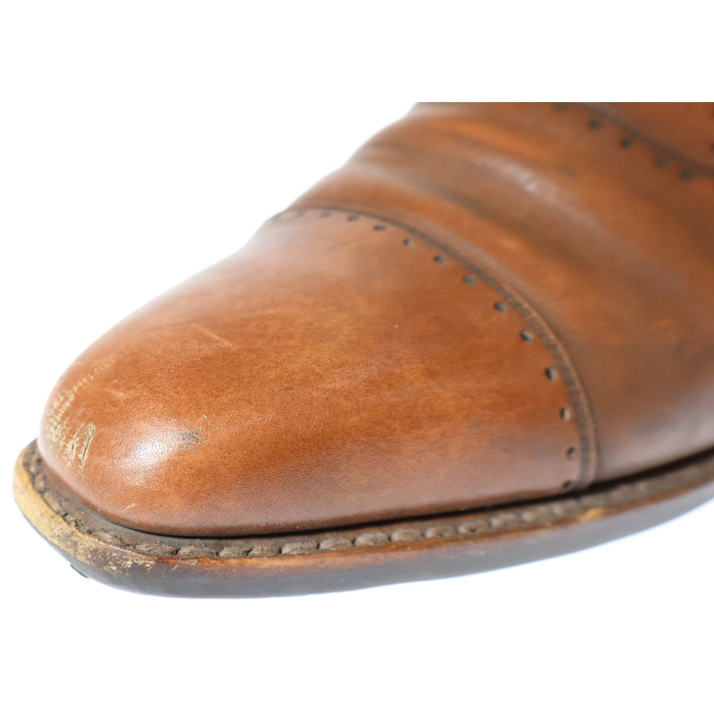 SCOTCH GRAIN(スコッチグレイン) レザー ストレートチップ レースアップ ブーツ レディース ブラウン 756