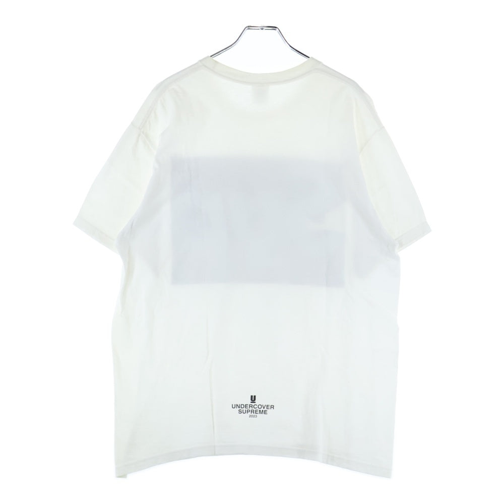 SUPREME(シュプリーム) 23SS ×UNDERCOVER Face Tee アンダーカバー フェイスプリントTシャツ 半袖クルーネックカットソー ホワイト