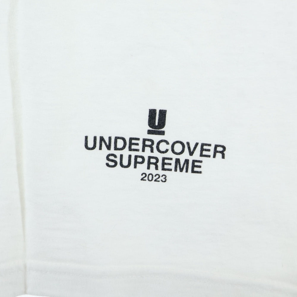SUPREME(シュプリーム) 23SS ×UNDERCOVER Face Tee アンダーカバー フェイスプリントTシャツ 半袖クルーネックカットソー ホワイト