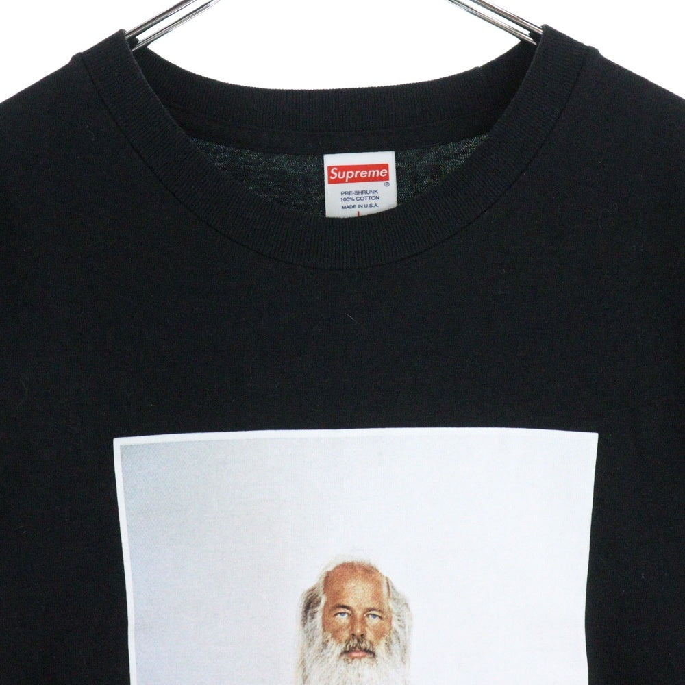 SUPREME(シュプリーム) 21AW Rick Rubin Tee リックルービン フォトプリントTシャツ 半袖クルーネックカットソー ブラック