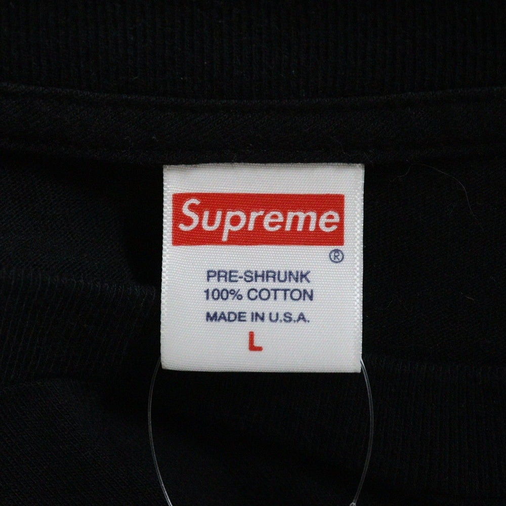 SUPREME(シュプリーム) 21AW Rick Rubin Tee リックルービン フォトプリントTシャツ 半袖クルーネックカットソー ブラック