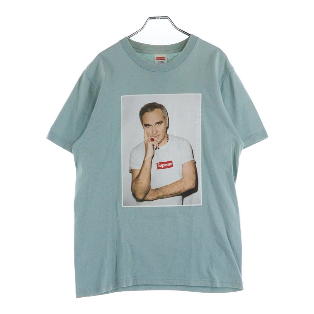 SUPREME(シュプリーム) 16SS Morrissey Tee モリッシー フォトプリントTシャツ 半袖クルーネックカットソー ライトブルー